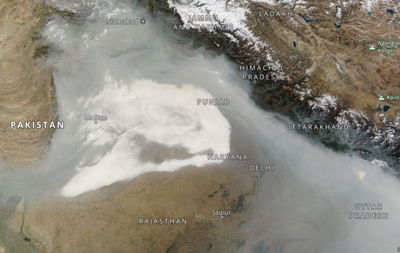 Pakistan’s toxic smog cover is now visible from space