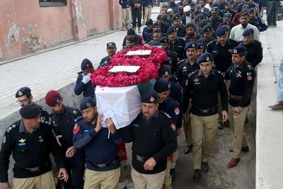 Police officer arrested over deadly 2023 suicide bombing at Pakistan mosque