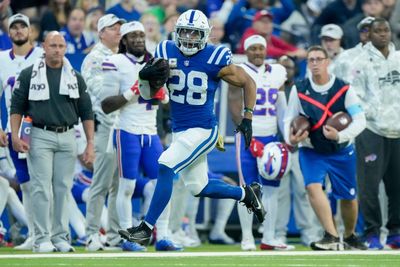 Colts RB Jonathan Taylor eclipses 100-yard mark again vs Bills