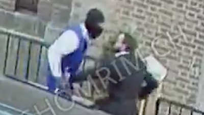 Masked man tries to snatch child from father’s hands in broad daylight