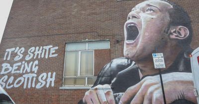 New mural appears in Glasgow for filming of upcoming James McAvoy movie