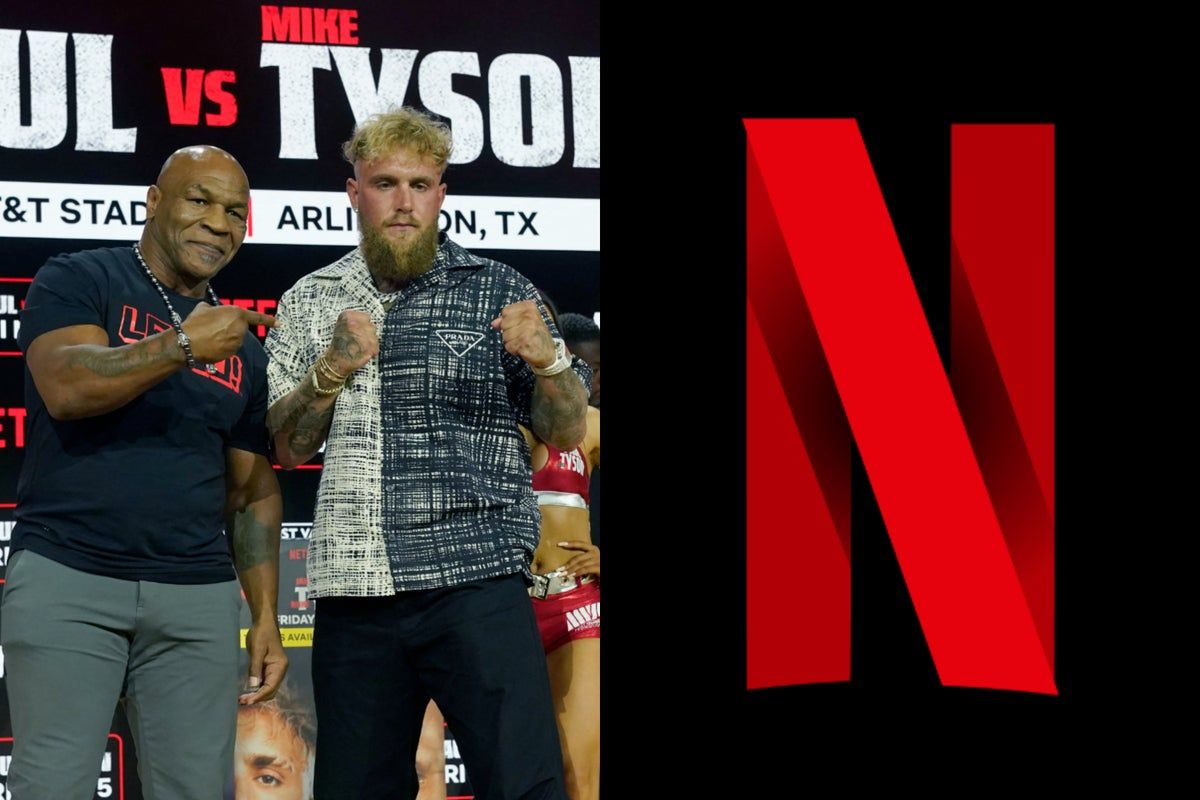 Tyson vs paul free on netflix