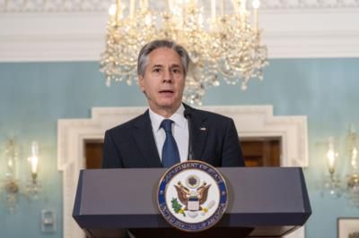 Secretary Of State Blinken Urgently Heads To Europe