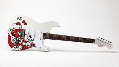 Fender Hello Kitty Stratocaster marks 50 years of Sanrio’s finest cartoon cat