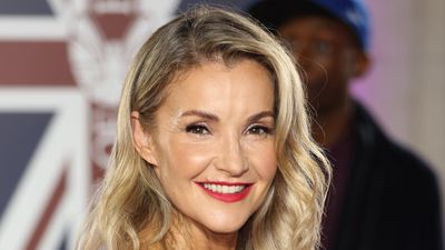 Helen Skelton’s ravishing red one-shoulder dress stopped us in our tracks - could there be a better winter wedding outfit?