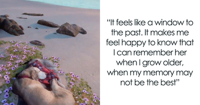 This Man Found A Beautiful Way To Relive The Final Memory With His Dog Who Passed Away