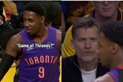 NBA star has hilarious double take after spotting Game of Thrones villain sitting courtside