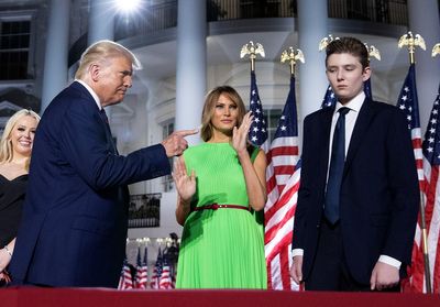 Barron Trump claims he doesn't support any political party