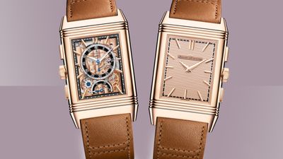 New JLC Reverso is a limited edition watch crafted from 18k pink gold