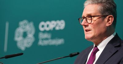 Keir Starmer pledges 81 per cent gas emissions cut by 2035 at COP29