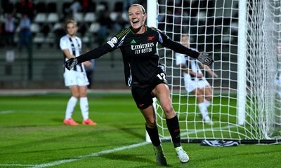 Maanum sparks Arsenal’s four-goal rout of Juventus in Women’s Champions League