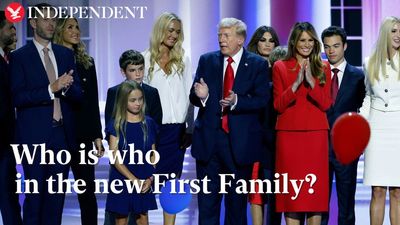 Who is who in the new first family?