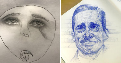 40 Hand-Drawn Sketches That Vary From Absolutely Stunning To Kind Of Funny