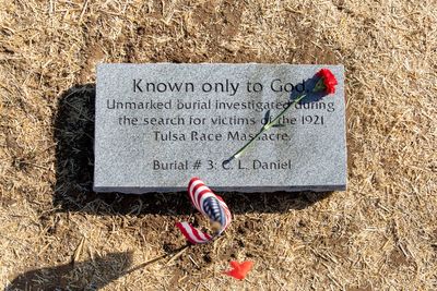 Monument erected in Tulsa for victims of 1921 Race Massacre