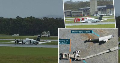 'Fatigue crack': Investigator's report reveals cause of wheels-up landing at Williamtown