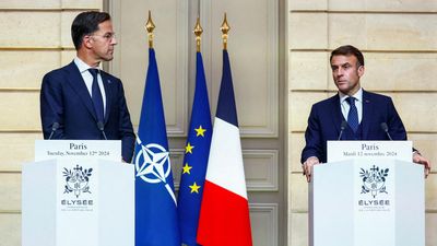 Europe has 'avoided bearing burden of its own security', says Macron