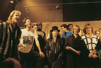 Band Aid 40th anniversary mix places artists’ young and old voices together