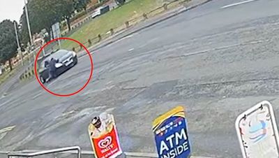 Hero clings onto car for almost half a mile to try and stop handbag thief