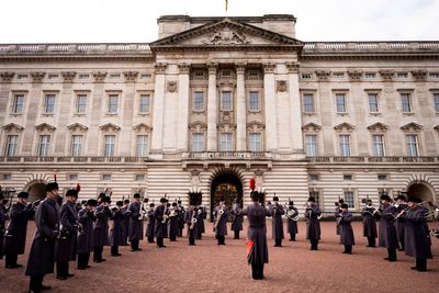 Gladiator battle theme sounds out during film-inspired Changing the Guard