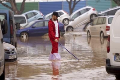 Severe Thunderstorms Cause Evacuations In Coastal Spain