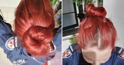 Paramedic told: 'Do not return to work unless your hair is a normal colour'