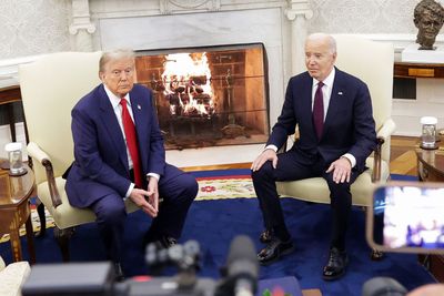 Trump and Biden meet at White House