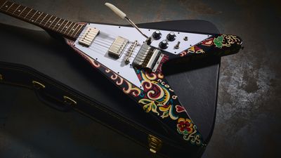 "A guitar that looks a million bucks and is sure to turn heads": Epiphone Inspired By Gibson Jimi Hendrix 'Love Drops' Flying V review