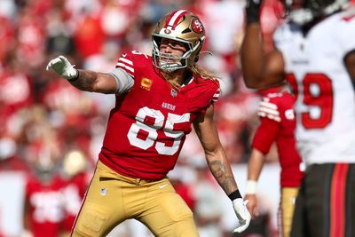 George Kittle to miss practice, but injury update is good for 49ers