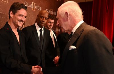 King Charles meets Hollywood stars at Gladiator II premiere
