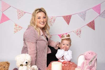 Mother diagnosed with cancer while pregnant celebrates daughter’s first birthday