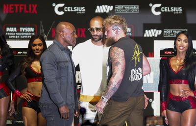 Photos: Jake Paul vs. Mike Tyson press conference