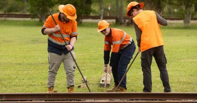 Testing out the tracks: students get on board for railway industry day