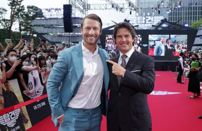 Glen Powell denies he's replacing Tom Cruise in 'death trap' Mission Impossible