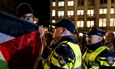 Amsterdam police detain pro-Palestine protesters defying ban