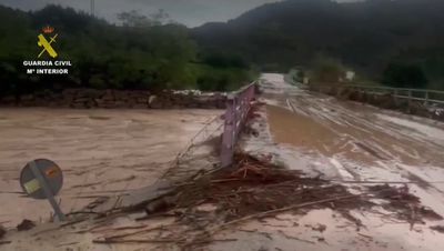 Video: Malaga streets turn to rivers as floodwaters sweep through Costa del Sol town