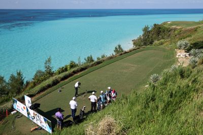 Photos: The scary 235-yard, par-3 16th hole at the Butterfield Bermuda Championship