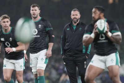 Andy Farrell says Ireland are determined to bounce back from All Blacks loss