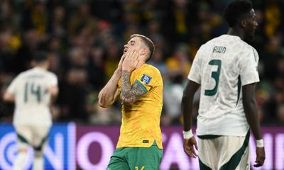 Socceroos squander chances before late reprieve in Saudi Arabia stalemate