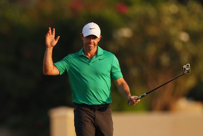 Rory McIlroy, Tyrrell Hatton tied for lead at the DP World Tour Championship