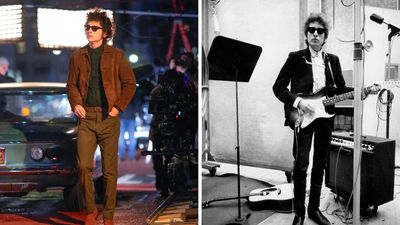 “I’m making mistakes in the guitar a little bit but I went home and wept that night. It’s a song I’ve been living with for years and could relate to deeply”: Timothée Chalamet on playing guitar in the Bob Dylan biopic – and the song that made it all click