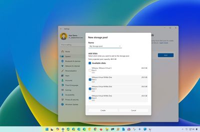 How to span storage to multiple drives on Windows 11