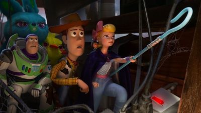 People are still amazed that Toy Story 4's cobwebs were made by AI spiders