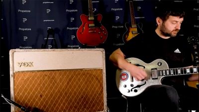 “John, Paul, George, Ringo, the first time they ever performed together in the Cavern Club, this amp was what they used”: Hear the amp said to be John Lennon’s first Vox put through its paces – with Noel Gallagher’s Les Paul