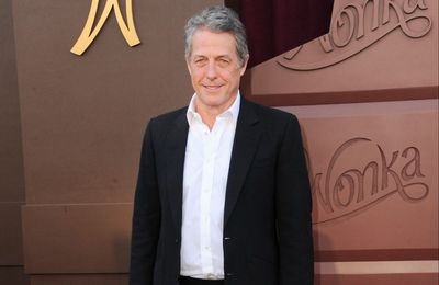 Hugh Grant gets emotional as he discusses the joy of fatherhood