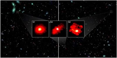 NASA telescope discovers creepy ultra-massive ‘Red Monster’ galaxies in the early universe