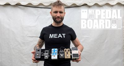 “Honestly I’d never even heard of Klons prior to a year-and-a-half ago”: KEN Mode’s Jesse Matthewson on the greatest reverb/delay ever made and the noise-rock essentials on his fly-in pedalboard