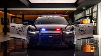 Lucid Cop Cars Could Hit the Street In California Soon