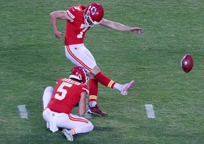 Chiefs place kicker Harrison Butker on IR with knee injury