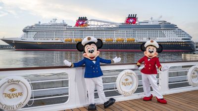 New Disney Cruise Line ship makes grand entrance in Florida