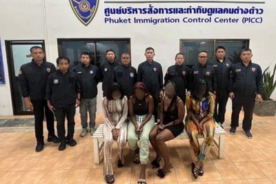 Four Africans held for prostitution in Phuket